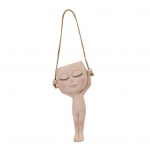 Gimnastikos lėlės vazonas su gėlių konteineriu, &scaron;iaurieti&scaron;ko stiliaus lėlės su kabančiomis virvėmis sodintuvais Kūrybingas sultingas gėlių vazonas namams žalia