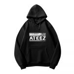 Pavasario ir rudens prekės ženklo džemperiai su gobtuvu, unisex, KPOP ATEEZ spausdinti, džemperiai su gobtuvu, Y2k laisvalaikio hiphopo gatvės apranga, moterims, unisex megztiniai su gobtuvu. 2XL