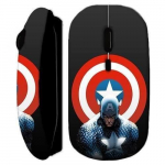Souris Sans Fil Captain America Noir