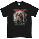Vintažiniai Foreigner Head Games Juodi Koncertiniai Unisex Mar&scaron;kinėliai XXXXL