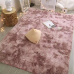 Kilimas svetainei Pūkuotas lovos kambario kilimėlis Namų dekoras Langas prie lovos Kilimai Stori kilimėliai Mink&scaron;tas aksomas Auk&scaron;tos kokybės kilimėlis 200X180cm(78.8X71In) žalia