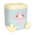 Pie&scaron;tuko laikiklis su pjaustytuvu, dideliu ritininiu ra&scaron;ikliu, talpos laikymo pingvino dizaino daugiafunkcinis organizuotas pie&scaron;tukas