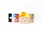 Vobleris Rob Lure Papa Barbie F 35mm 3.4 gramai Plaukiantis vobleris 08 (3366)