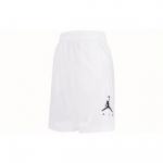Air Jordan Rise Dryžuotas Trikampis Logotipo Spaudinys Greitai Džiūstantis Megztas Krep&scaron;inio &Scaron;ortai Vyri&scaron;ki Apatiniai Balti BV5265-100 XXXL