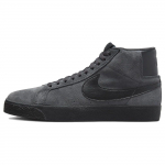Nike Zoom Blazer Mid SB Antracito Juodi Vyri&scaron;ki Sportbačiai Pilki FD0731-001 38