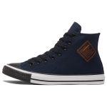 Converse Chuck Taylor All Star patogūs, universalūs, patvarūs, lengvi, smūgius sugeriantys, drobiniai auk&scaron;takulniai bateliai, unisex sportbačiai, tamsiai mėlyni 169600C 35
