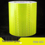 Fluorescencinė atspindinti saugos juosta: 5CM, 10CM, 15CM Pločiai naktiniam eismui, įspėjimas apie susidūrimą Length 25m