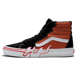 Vans Sk8-Hi Flame - Degintas ochra Unisex sportbačiai Raudoni VN0005UJGWP 41