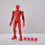 3D Spausdinti Žaislai Veiksmo Figūrėlės Dummy13 Lucky13 T13 Daugia&scaron;akis Manekeno Modelis Judantis Keičiantis Formą Individualus Žaislas Vaikų Gimtadienio Dovana