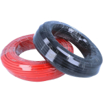 PowMr 4mm&sup2; 25m 100m Saulės PV Kabelis Juodas ir Raudonas 11AWG TUV Saulės PV Laidas IP68 Saulės Skydelio Sistemos Prailginimas Fotovoltinės Sistemos 4mm2 25M BR
