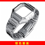 Laikrodžio atnaujinimas Casio AE1200 3299 Modifikuotas nerūdijančio plieno korpusas AE-1200WH Ciferblatas Pilnai metalinis rėmelis Stiklas Varžtas Surinktos dalys For AE1200 gray