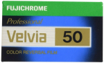 Fujifilm Fujichrome Velvia 50 135 Atvirk&scaron;tinė 36 kadrai rulone NP plėvelė, (VELVIA50 36K)