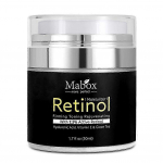 MABOX 2,5% Retinolio Balinantis Veido Kremas + Vitaminas C Serumas Anti-senėjimo Pa&scaron;alina Rauk&scaron;les