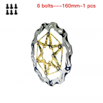Dviračio stabdžių diskas YOD4 6 skylės Center Lock 160mm 180mm 203mm / 1,95 mm Rotoriai Road MTB Diskiniai stabdžiai 160mm 1 pcs