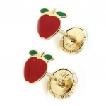 Les Tr&eacute;sors De Lily [I9990] - Boucles d'Oreilles 'Pommes' (Or - 9 carats)