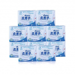 10pack Women Daily Use Panty Liners Ladies Sanitary Towel Anion Sanitary Pads 100% Cotton Anion Santitary Napkin Pads for mėlyna
