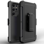 3 viename sunkiųjų &scaron;arvų atsparus smūgiams + diržo segtuko dėklas, skirtas Samsung Galaxy S23 S22 ULTRA S21 S20 FE S10 S9 PLUS Note 20 10 9 8 Dėžutės dangtelis NOTE 10