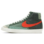 Nike Blazer Mid 77 Patch vyri&scaron;ki sportbačiai &ndash; žali, olandi&scaron;kai žali, galaktikos-žemės spalvos-žalias, komandos oranžinis DD1162-300 42