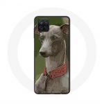 Coque pour Samsung Galaxy A42 5G L&eacute;vrier greyhound Gris pilka