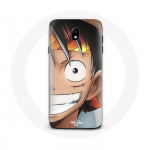 Coque pour Samsung Galaxy S4 One piece Manga Luffy