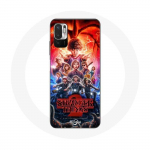 Coque pour Xiaomi Redmi Note 10 5G Stranger Things Affiche Saison 2