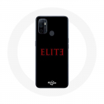 Coque pour Oppo A53 Elite Saison 5 Logo Rouge Fond Noir juoda