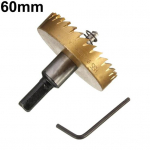 16-60 mm HSS gręžimo antgalio skylės pjūklas metalo plieno rinkinys pjovimo įrankis Metalo medienos lydinys 60mm
