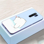 Juokingas Cartoon Bear silikoninis telefono dėklas, skirtas Xiaomi Redmi Note 10 9 Pro Max 10S 9S 8T 8 8A 9 9A 9C 9T K40 Pro 5G mink&scaron;tas dangtelis Redmi 8