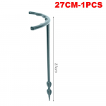 2/4 vnt. plastikinių augalų atraminių polių rėmo &scaron;iltnamio i&scaron;dėstymas puslankiu fiksuoto strypo vidaus gėlių augalų vynmedžių laipiojimo laikiklis