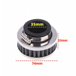 1 vnt. 35-60 mm didelio srauto universalus ATV Pit Dirt Bike sportinis įsiurbimas Kawasaki Yamaha motociklų oro filtras 54mm