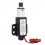 Mini elektrinis linijinis aktuatorius 15 mm eiga 150 N stūmis 4 mm/s greitis Mažas linijinio judesio aktuatorius su