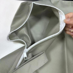 Nauji 2 vnt. daugkartinio naudojimo kelioniniai &scaron;lapių daiktų mai&scaron;eliai su užtrauktuku, neper&scaron;lampamas skalbinių mai&scaron;elis, 40 x 30 cm