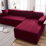 Universalus Elastingas Sofa Klojinių Užvalkalas - Vienspalvis, Atsparus Įbrėžimams, Apsauga keturiems sezonams Chaise Lounge klojiniams 3-Seater (190-230cm)