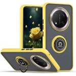 &Scaron;arvuotas matinis dėklas Honor Magic 7 Lite 5G Magic7 Pro X9c dangtelis žiedas magnetinis stovas laikiklis smūgiams atsparus Coque Fundas Honor Magic 7 Lite