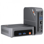 Ninkear M7 Mini PC, AMD Ryzen 5 7430U 6 branduoliai Maks. 4,3 GHz, 16 GB RAM 512 GB SSD, 2*HDMI + Type-C 4K trijų ekranų rodymas