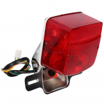 Vrttlkkfe Bi-LED Stabdžių Galinis Žibintas Posūkio Signalo Žibintas skirtas GN125125Cc GN125HHJ125-8 raudona