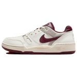 Nike Full Force Low Sail Burgundy Crush Vyri&scaron;ki sportbačiai Cream FZ4629-100 40.5