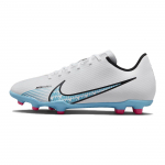 Nike Mercurial Vapor 15 Club FG MG GS Blast Pack Vaikams Sportbačiai Balti Rožiniai-Blast Baltijos-Mėlyni DJ5958-146 35.5