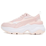 Puma Cilia Wedge Rožiniai Balti Moteri&scaron;ki Kedai Purpurinės-Rūko Puma-Balti 393915-15 36