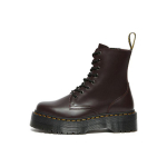 Dr. Martens Odinė Storu Padu Apvalianos Nosies 8 Kilpelių Trumpaauliai Batai Unisex batai Gilios Raudonumo 27311626 39