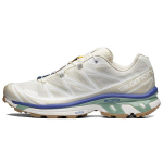 Salomon Xt-6 Amortizuojantis Patvarus Audinys Žemi Bėgimo Bateliai Unisex Bėgimo Bateliai Vanilės 417098 44⅔