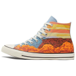 Converse Chuck Taylor All Star Madingi Patvarūs Smūgius Sugeriantys Auk&scaron;ti Drobės Sportbačiai Unisex Sportbačiai Geltoni Mėlyni 170843C 35
