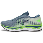 Mizuno Wave Sky 6 Patogūs Smūgius Sugeriantys Neslystantys Dilimui Atsparūs Žemi Kasdieniai Bėgimo Bateliai Vyri&scaron;ki Kėdainiai Pilki Žali J1GC220252 39