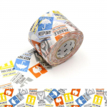 Masking Tape MT 4,5 cm PACK pictos - care mark įvairiaspalvis