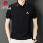 Pierre Cardin vyri&scaron;ki laisvalaikio polo kaklo trumpomis rankovėmis mar&scaron;kinėliai 2XL