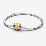 Pandora Moments &Scaron;irdies Sagtimi Gyvatės Grandinėlės Apyrankė &ndash; Sterlingas Sidabras &ndash; 18cm &ndash; 568707C00‑18 sidabras