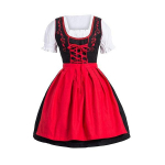 Vokietijos alaus didelio dydžio moteri&scaron;ki Dirndl suknelės Oktoberfest Colker kostiumai XXXXXL