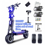 X14 EU Naujas 10000W Dvigubas Variklis 72v 50ah Elektrinis Paspirtukas 14 Colių Padangos Maksimalus Greitis 130km/h Nuvažiuojamas Atstumas 120km LCD Ekranas Sulankstomas Elektrinis Paspirtukas x14 10000W60V50AH-/*