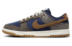 Nike Dunk Low tvido vidurnakčio mėlynumo velvetas FQ8746-410 42.5
