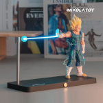 Dragon Ball Z Vegeta Magnetinis Naktinis &Scaron;viestuvas Saiyan Anime Figūrėlė Darbalaukio Dekoracija LED Stovas Baterija Įtraukta Ne&scaron;iojama Dovana Gift box